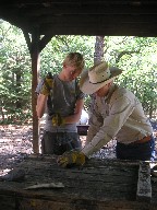 Boot Branding at Clark's Fork